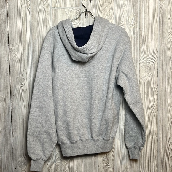 Champion Gray and Navy Hoodie Busch Light Day Drinking Size Medium - Picture 5 of 5